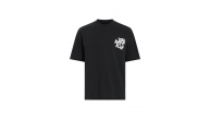 Erkek Tişört Baskılı Oversize Kısa kol T-shirt - Siyah Erkek Tişört Baskılı Oversize Kısa kol T-shirt - Siyah