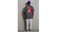 Erkek Baskılı Tişört Kısa Kol Bisiklet Yaka Oversize T-Shirt - Füme Erkek Baskılı Tişört Kısa Kol Bisiklet Yaka Oversize T-Shirt - Füme