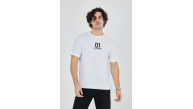 Erkek Baskılı T-Shirt Kısa Kol Bisiklet Yaka Regular Fit Rahat Kalıp Günlük Tişört - Beyaz Erkek Baskılı T-Shirt Kısa Kol Bisiklet Yaka Regular Fit Rahat Kalıp Günlük Tişört - Beyaz