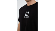 Erkek Baskılı T-Shirt Kısa Kol Bisiklet Yaka Regular Fit Rahat Kalıp Günlük Tişört - Siyah Erkek Baskılı T-Shirt Kısa Kol Bisiklet Yaka Regular Fit Rahat Kalıp Günlük Tişört - Siyah