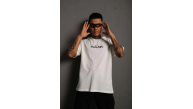 Erkek Kısa Kol Yazlık Tişört Bisiklet Yaka Baskılı Oversize T-Shirt - Beyaz Erkek Kısa Kol Yazlık Tişört Bisiklet Yaka Baskılı Oversize T-Shirt - Beyaz