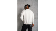 Erkek Düz Bisiklet Yaka 3 iplik pamuklu Sweatshirt - Beyaz Erkek Düz Bisiklet Yaka 3 iplik pamuklu Sweatshirt - Beyaz