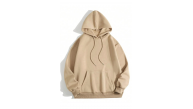 Erkek 3 İplik Pamuklu Kapüşonlu Kanguru Cepli Sweatshirt Hoodie - Bej Erkek 3 İplik Pamuklu Kapüşonlu Kanguru Cepli Sweatshirt Hoodie - Bej