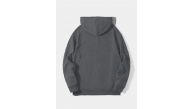 Erkek 3 İplik Pamuklu Kapüşonlu Kanguru Cepli Sweatshirt Hoodie - Füme Erkek 3 İplik Pamuklu Kapüşonlu Kanguru Cepli Sweatshirt Hoodie - Füme