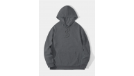 Erkek 3 İplik Pamuklu Kapüşonlu Kanguru Cepli Sweatshirt Hoodie - Füme Erkek 3 İplik Pamuklu Kapüşonlu Kanguru Cepli Sweatshirt Hoodie - Füme
