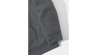Erkek 3 İplik Pamuklu Kapüşonlu Kanguru Cepli Sweatshirt Hoodie - Füme Erkek 3 İplik Pamuklu Kapüşonlu Kanguru Cepli Sweatshirt Hoodie - Füme