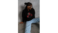Erkek Kapüşonlu Cepli Box Eldiven Baskılı 3 İplik Sweatshirt Hoodie - Siyah Erkek Kapüşonlu Cepli Box Eldiven Baskılı 3 İplik Sweatshirt Hoodie - Siyah