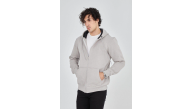 Erkek 3 İplik Pamuklu Fermuarlı Kapüşonlu Kanguru Cepli Hoodie Hırka Sweatshirt - Boyalı Gri Erkek 3 İplik Pamuklu Fermuarlı Kapüşonlu Kanguru Cepli Hoodie Hırka Sweatshirt - Boyalı Gri