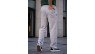 Erkek Keten Cepli Çıma Dikişli jogger Buggy Pantalon Rahat kalıp - Gri Erkek Keten Cepli Çıma Dikişli jogger Buggy Pantalon Rahat kalıp - Gri