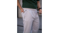 Erkek Keten Cepli Çıma Dikişli jogger Buggy Pantalon Rahat kalıp - Gri Erkek Keten Cepli Çıma Dikişli jogger Buggy Pantalon Rahat kalıp - Gri