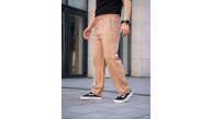 Erkek Keten Cepli Çıma Dikişli jogger Buggy Pantalon Rahat kalıp - Kahverengi Erkek Keten Cepli Çıma Dikişli jogger Buggy Pantalon Rahat kalıp - Kahverengi