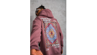 Erkek 3 İplik Pamuklu Kapüşonlu Baskılı Cepli Sweatshirt Hoodie - Gül Kurusu Erkek 3 İplik Pamuklu Kapüşonlu Baskılı Cepli Sweatshirt Hoodie - Gül Kurusu