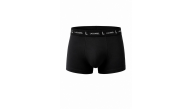 Erkek Likralı Pamuklu Nefes Alan Penye Boxer 3'lü Paket - Siyah