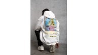 Erkek 3 İplik Pamuklu Kapüşonlu Baskılı Cepli Oversize Sweatshirt Hoodie - Beyaz Erkek 3 İplik Pamuklu Kapüşonlu Baskılı Cepli Oversize Sweatshirt Hoodie - Beyaz