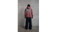 Erkek 3 İplik Pamuklu Kapüşonlu Baskılı Cepli Oversize Sweatshirt Hoodie - Gül Kurusu Erkek 3 İplik Pamuklu Kapüşonlu Baskılı Cepli Oversize Sweatshirt Hoodie - Gül Kurusu