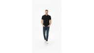Erkek Polo Yaka Düğmeli Pike Kumaş Tişört Regular Fit Kısa Kol T-Shirt - Siyah Erkek Polo Yaka Düğmeli Pike Kumaş Tişört Regular Fit Kısa Kol T-Shirt - Siyah
