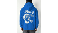 Erkek Baskılı Kapüşonlu Cepli Hoodie 3 İplik Pamuklu Sweatshirt - Saks Mavisi Erkek Baskılı Kapüşonlu Cepli Hoodie 3 İplik Pamuklu Sweatshirt - Saks Mavisi