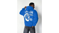 Erkek Baskılı Kapüşonlu Cepli Hoodie 3 İplik Pamuklu Sweatshirt - Saks Mavisi Erkek Baskılı Kapüşonlu Cepli Hoodie 3 İplik Pamuklu Sweatshirt - Saks Mavisi