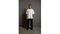 Erkek Baskılı T-Shirt Oversize Kısa kol Bisiklet yaka tişort - Beyaz Erkek Baskılı T-Shirt Oversize Kısa kol Bisiklet yaka tişort - Beyaz