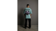 Erkek Oversize Tişört Golf GTI Retro Araba Baskılı T-shirt - Mint Yeşili Erkek Oversize Tişört Golf GTI Retro Araba Baskılı T-shirt - Mint Yeşili