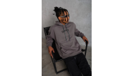 Erkek 3 İplik Pamuklu Kapüşonlu Kanguru Cepli Sweatshirt Hoodie - Gri Erkek 3 İplik Pamuklu Kapüşonlu Kanguru Cepli Sweatshirt Hoodie - Gri
