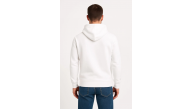 Erkek 3 İplik Pamuklu Kapüşonlu Kanguru Cepli SweatShirt hoodie - Beyaz Erkek 3 İplik Pamuklu Kapüşonlu Kanguru Cepli SweatShirt hoodie - Beyaz