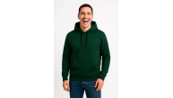 Erkek 3 İplik Pamuklu Kapüşonlu Kanguru Cepli SweatShirt hoodie - Haki Erkek 3 İplik Pamuklu Kapüşonlu Kanguru Cepli SweatShirt hoodie - Haki