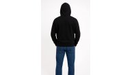 Erkek 3 İplik Pamuklu Kapüşonlu Kanguru Cepli SweatShirt hoodie - Siyah Erkek 3 İplik Pamuklu Kapüşonlu Kanguru Cepli SweatShirt hoodie - Siyah