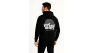 Erkek Kapüşonlu Kanguru Cepli Sweatshirt 3 İplik Pamuklu Baskılı Hoodie - Siyah Erkek Kapüşonlu Kanguru Cepli Sweatshirt 3 İplik Pamuklu Baskılı Hoodie - Siyah