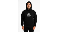 Erkek Kapüşonlu Kanguru Cepli Sweatshirt 3 İplik Pamuklu Baskılı Hoodie - Siyah Erkek Kapüşonlu Kanguru Cepli Sweatshirt 3 İplik Pamuklu Baskılı Hoodie - Siyah