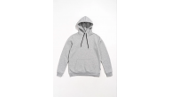 Kadın Kapüşonlu Kanguru Cepli 3 İplik Pamuklu Oversize Hoodie Sweatshirt -  Gri