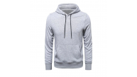 Erkek 3 İplik Pamuklu Kapüşonlu Cepli Oversize Hoodie Sweatshirt - Gri Erkek 3 İplik Pamuklu Kapüşonlu Cepli Oversize Hoodie Sweatshirt - Gri