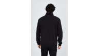 Erkek Yarım Fermuarlı Baskılı 3 iplik pamuklu sweatshirt - Siyah Erkek Yarım Fermuarlı Baskılı 3 iplik pamuklu sweatshirt - Siyah