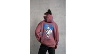 Erkek 3 İplik Pamuklu Kapüşonlu Baskılı Cepli Sweatshirt Hoodie - Gül Kurusu Erkek 3 İplik Pamuklu Kapüşonlu Baskılı Cepli Sweatshirt Hoodie - Gül Kurusu