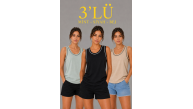 Kadın 3’lü Kolsuz Sporcu Atlet Seti Yazlık Bisiklet Yakalı - Mint Yeşili, Siyah, Bej Kadın 3’lü Kolsuz Sporcu Atlet Seti Yazlık Bisiklet Yakalı - Mint Yeşili, Siyah, Bej
