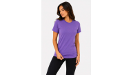 Kadın Basic Bisiklet Yaka Yazlık Slim fit T-Shirt - Mor & Petrol Mavisi Kadın Basic Bisiklet Yaka Yazlık Slim fit T-Shirt - Mor & Petrol Mavisi