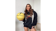 Kadın 2 İplik METALLICA Baskılı Kapüşonlu Hoodie Sweatshirt - Siyah