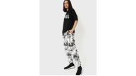 Kadın Kısa Kol Yazlık Tişört Bisiklet Yaka VIBES Baskılı T-Shirt - Siyah Kadın Kısa Kol Yazlık Tişört Bisiklet Yaka VIBES Baskılı T-Shirt - Siyah