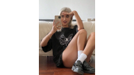 Kadın Fiyonk Baskılı T-Shirt Kısa Kol Bisiklet Yaka Oversize Tişört - Siyah Kadın Fiyonk Baskılı T-Shirt Kısa Kol Bisiklet Yaka Oversize Tişört - Siyah