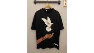 Kadın Kısa Kol Yazlık Tişört Bisiklet Yaka Uzi Güvercin Baskılı T-Shirt - Siyah Kadın Kısa Kol Yazlık Tişört Bisiklet Yaka Uzi Güvercin Baskılı T-Shirt - Siyah
