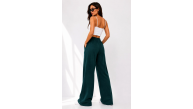 Kadın Osy Modal Yumuşak Dokulu Cima Dikişli Nakışlı Cepli Oversize Bol Paça Eşofman Altı - Yeşil Kadın Osy Modal Yumuşak Dokulu Cima Dikişli Nakışlı Cepli Oversize Bol Paça Eşofman Altı - Yeşil