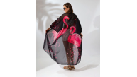 Kadın Rahat Kesim Şifon Kimono - Siyah Kadın Rahat Kesim Şifon Kimono - Siyah