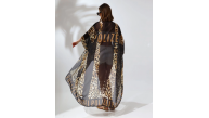 Kadın Rahat Kesim Şifon Kimono - Leopar Kadın Rahat Kesim Şifon Kimono - Leopar