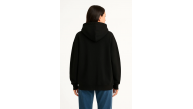 Kadın Samuray Ninja Çift Kapüşonlu Maske Detaylı 3 İplik Hoodie - Siyah Kadın Samuray Ninja Çift Kapüşonlu Maske Detaylı 3 İplik Hoodie - Siyah