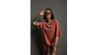 Kadın Oversize Tişört Golf GTI Retro Araba Baskılı T-shirt - Gül Kurusu Kadın Oversize Tişört Golf GTI Retro Araba Baskılı T-shirt - Gül Kurusu