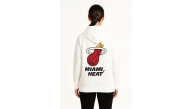 Kadın Kapüşonlu Kanguru Cepli Sweatshirt 3 İplik Pamuklu Baskılı Hoodie - Beyaz Kadın Kapüşonlu Kanguru Cepli Sweatshirt 3 İplik Pamuklu Baskılı Hoodie - Beyaz