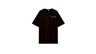 Kadın Kısa Kol Yazlık Tişört Bisiklet Yaka Okyanus Baskılı T-Shirt - Siyah Kadın Kısa Kol Yazlık Tişört Bisiklet Yaka Okyanus Baskılı T-Shirt - Siyah