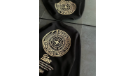 Kadın 3 iplik Pamuklu Bisiklet Yaka Baskılı SweatShirt - Siyah