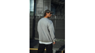 Erkek Kışlık Bisiklet Yaka 3 İplik Basic SweatShirt - Gri Erkek Kışlık Bisiklet Yaka 3 İplik Basic SweatShirt - Gri