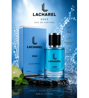 LACHAREL Edge Eau De Parfum 50 ML Enerjik Ferah ve Sportif Parfüm